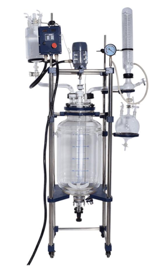 50L Volume Pilot Scale Glass Reactor