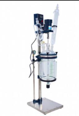 small jacketed glass reactor