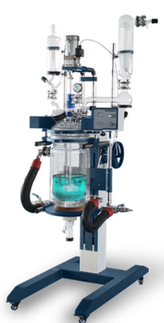 continuous glass reactor for lab