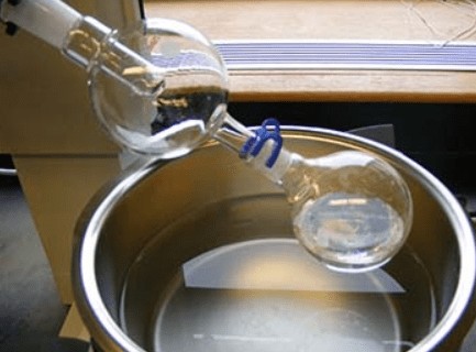 ethanol extraction using rotary evaporator