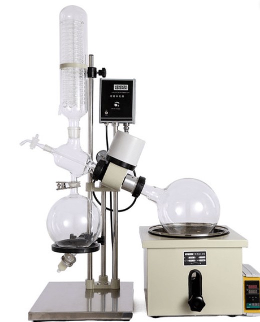 lab rotary evaporator with hand lift definition