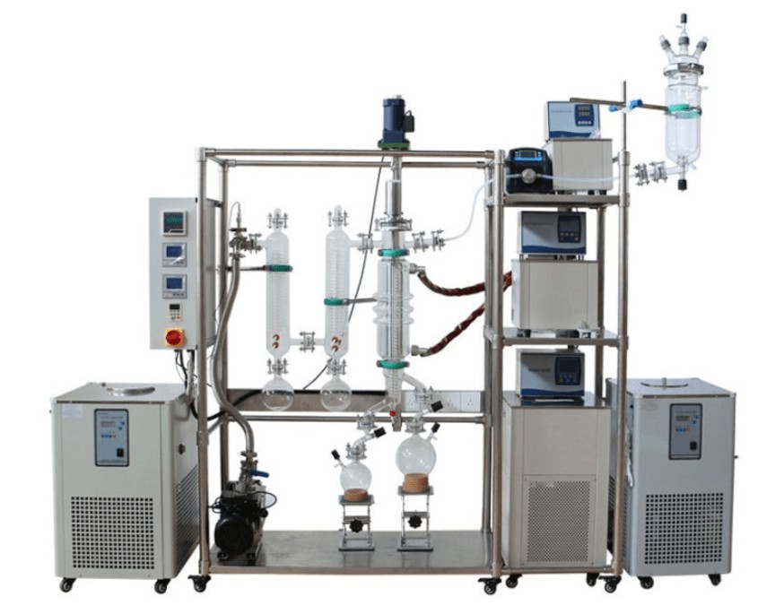 molecular distillation vs fractional distillation