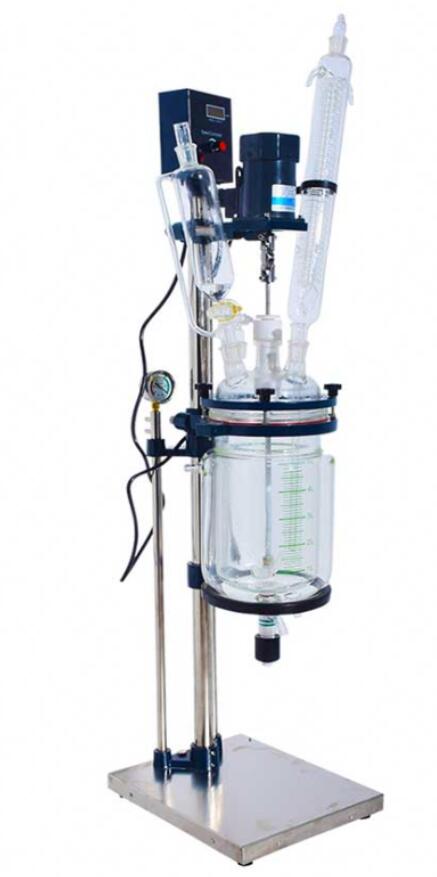 pilot lab glass reactor