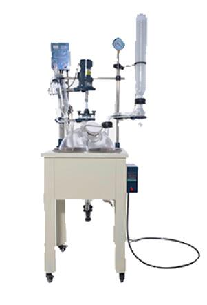 jacketed glass reactor using tips