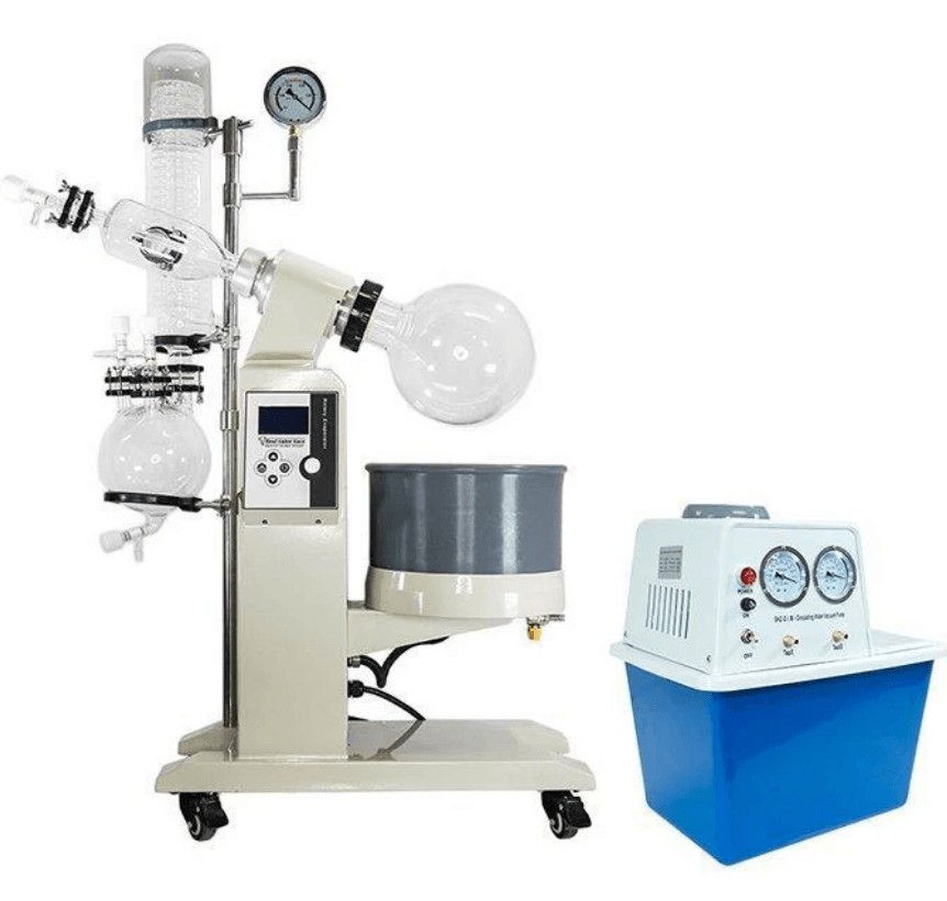 rotary evaporator cooking set up