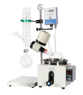 rotary evaporator with hand lift