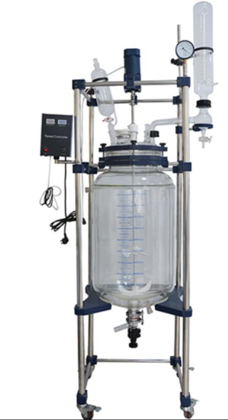 chemical glass reactor for safety use