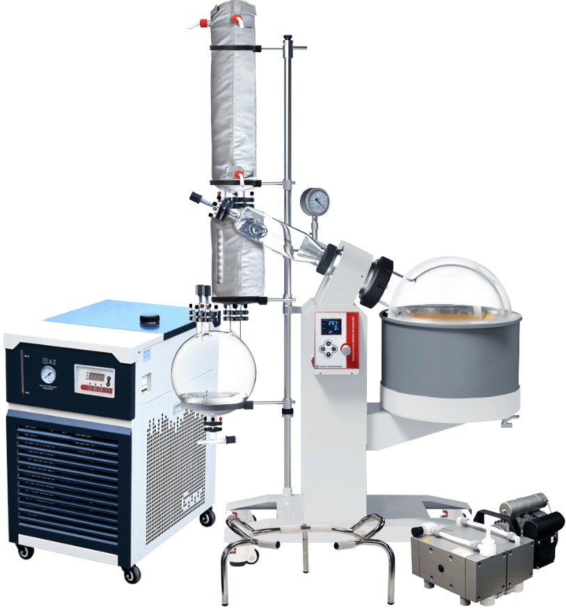 the ideal size of large rotary evaporator