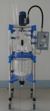 what is three layer jacketed glass reactor