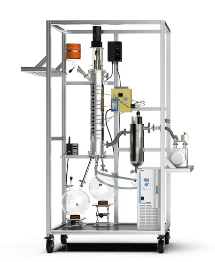 how to use a wiped film evaporator