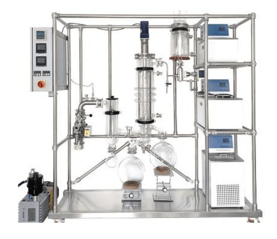 wiped film evaporator process